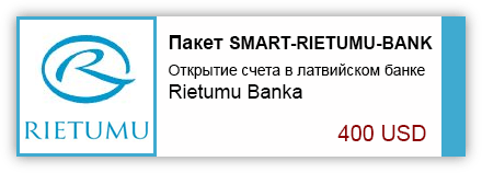 Opening an account with Rietumu Banka